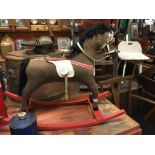 1960's childs rocking horse.