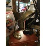 1940's industrial angle poise desk lamp.