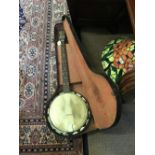 WHIRLE five string banjo.