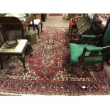 Carpet square { 342cm L X 240cm W }.