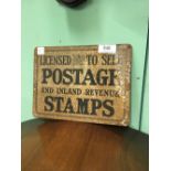 Original LICENSED TO SELL POSTAGE and Inland Revenue STAMPS