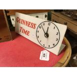 1950's GUINNESS TIME clock.
