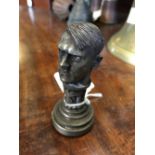 Letter seal in the form of a bust of Hitler.