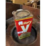 1940's VICTORY V LOZENGERS sweet tin.