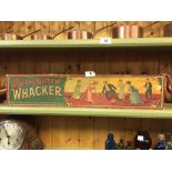 1930's WHIRLING GAME OF WHACKER in original box.