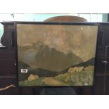 Paul Henry print. West of Ireland scene.