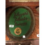 Original tin plate PLAYERS PLEASE advertisement.