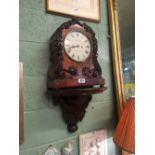 William IV mahogany double fusee bracket clock. SELLMAN St Leonard on Sea.