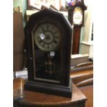 Victorian rosewood American mantle clock.