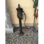 Early C19th cast iron yard pump.