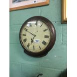 C19th. Spring driven wall clock.