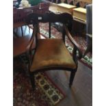 William IV carver chair.