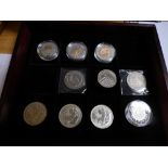 PRESENTATION BOXED COINS INCLUDING GOLDEN JUBILEE  BAILIWICK  OF JERSEY 2002 £5 COIN,