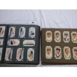 TWO CIGARETTE CARD ALBUMS INC WILLS CARDS