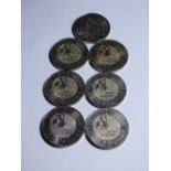 SELECTION OF GB COINS INCLUDING £5 MILLENNIUM COINS AND A QUEEN ELIZABETH THE QUEEN MOTHER £5 COIN