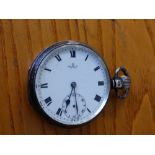 HM BIRMINGHAM SILVER CASED COVENTRY ASTRAAL POCKET WATCH A/F