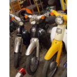 LITTLE CLUB 14 50CC MOPED (BLACK & SILVER FARING) WITHOUT KEY