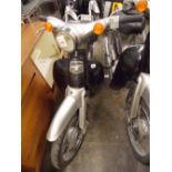 LITTLE CLUB 14 50CC MOPED (BLACK & SILVER FARING) WITHOUT KEY