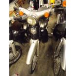 LITTLE CLUB 14 50CC MOPED (BLACK & SILVER FARING) WITHOUT KEY