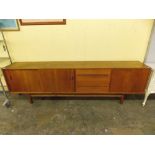 1960s DANISH TEAK LONG SIDEBOARD