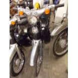 LITTLE CLUB 14 50CC MOPED (BLACK & SILVER FARING) WITH KEY