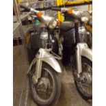 LITTLE CLUB 14 50CC MOPED (BLACK & SILVER FARING) WITHOUT KEY