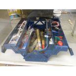 DRAPER TOOL BOX WITH CONTENTS