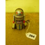 JAPANESE TIN PLATE KEY WIND ROBOT A/F