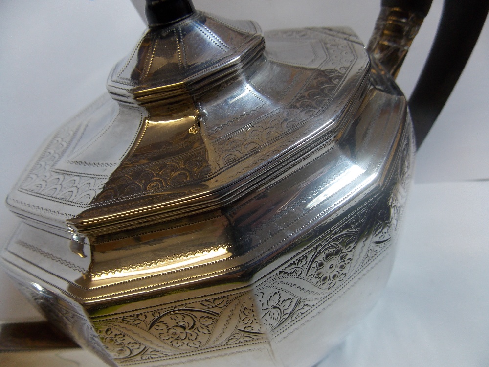 LONDON SILVER 1798 NEO CLASSSICAL TEAPOT 15. - Image 3 of 4