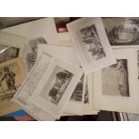 MISCELLANEOUS 18TH AND 19TH CENTURY PRINTS AND ENGRAVINGS OF WARWICKSHIRE SCENES