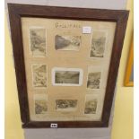 COLLAGE OF PHOTOGRAPHS OF GALLIPOLI INCLUDING DEATH VALLEY F/G 34 X 44CM