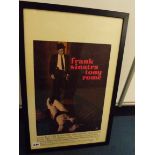 FILM ADVERTISING POSTER FRANK SINATRA IS TONY ROME NO.