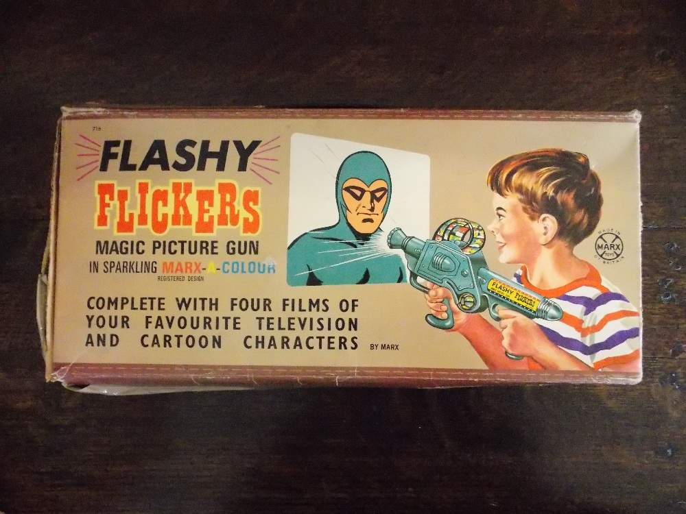 MARX TOYS FLASHING FLICKER MAGIC PICTURE GUN