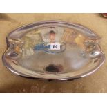 SILVER ARTS AND CRAFTS TRAY 33CM