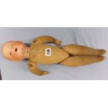 AM 35 GERMANY PORCELAIN HEAD AND COMPOSITE DOLL