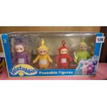 BOXED POSEABLE TELETUBBIES FIGURES