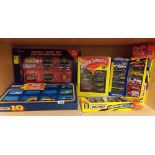 SHELF OF MATCHBOX TEN GIFT PACK AND FIVE GIFT PACK SPECIAL ISSUE SETS