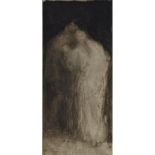 MATTHIJS MARIS (1839-1917)THE VEILED LADYOil on canvas, 26.5" x 12" â€” 67.3 x 30.5 cm.