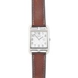 MEN’S HERMES CAPE COD WRISTWATCH WITH DATE reference #CC2.710; quartz movement; in a stainless steel