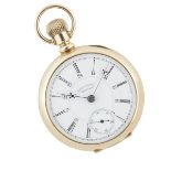 WALTHAM POCKET WATCH circa 1897; serial #7786453; 18 size; 17 jewel Crescent Street movement; in a