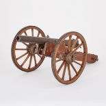 WORKING EXHIBITION MODEL OF A GERMAN FIELD CANNON, BERGER & CO., WITTEN A RUHR, C.1870the