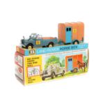 A late 1960’s early 1970’s Britains set – Land Rover Horse Box and Hunter Horse (9575). Comprising a