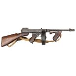 A good “old spec” de-activated US Model 1928 A1 Thompson Submachine gun, number 257810, by Auto