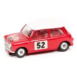 Corgi Toys B.M.C. Monte Carlo Mini Cooper ‘S’ (321). In red with white roof, red interior, RN52 ‘AJB