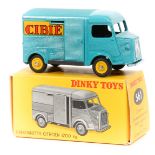 A French Dinky Toys Citroen H Series 1200K Van (561). An example in deep turquoise ‘CIBIE’ livery