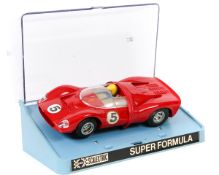 A 1970’s Scalextric ‘Super Formula’ series Ferrari 330 P4S (101274). In Italian racing red, RN5,