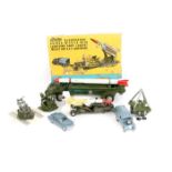 A Corgi Major Toys Gift Set No4. ‘Bloodhound’ Guided Missile With Launching Ramp, Loading Trolley