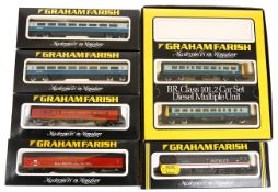 A quantity of Graham Farish ‘N’ gauge Locomotives and Rolling Stock. A BR Intercity class 47 Co-Co