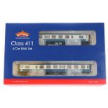 A Bachmann Model Railways OO class 411 4 Car EMU Set (31-427). Comprising a late Southern Region