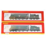 2 Hornby Railways OO gauge BR West Country class 4-6-2 tender locomotives. ‘Wilton’ (R2218) RN